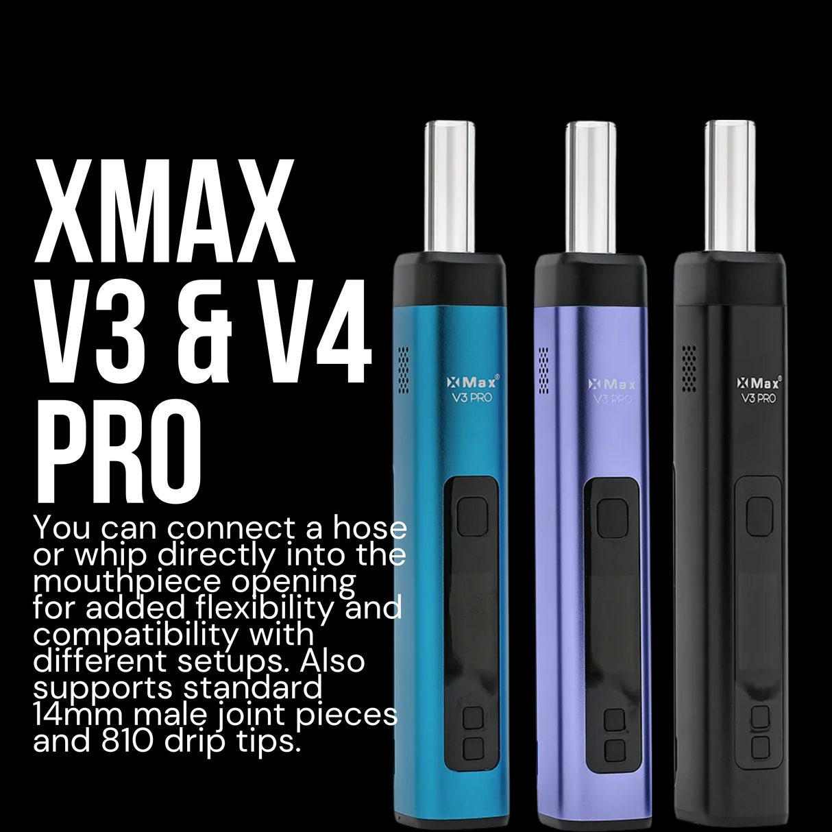 Xmax Glass Mouthpiece for V3 Pro & V4 Pro