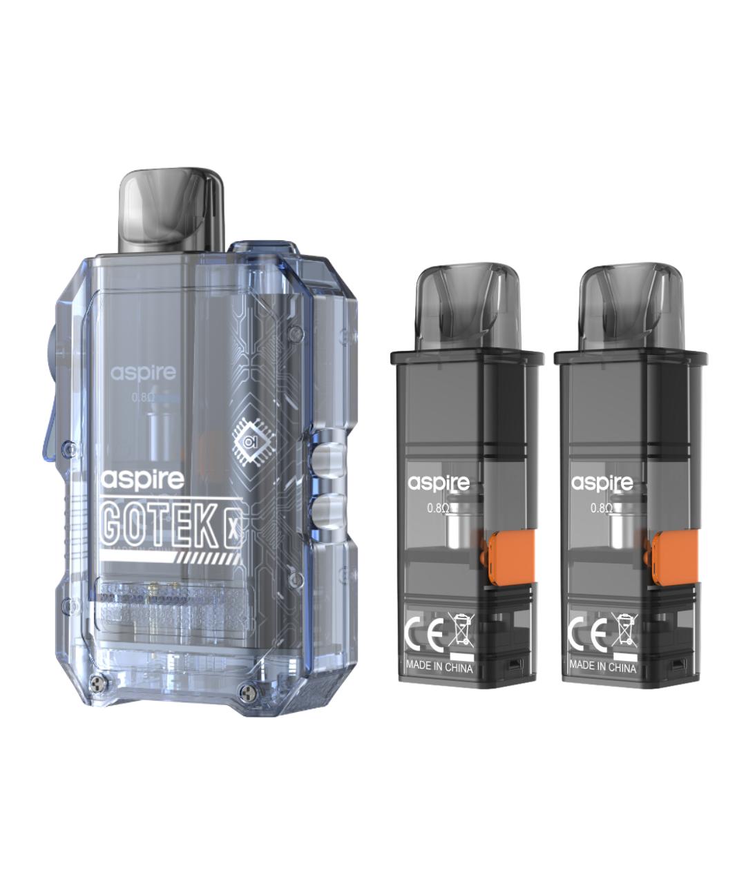 Bundle: Aspire Gotek X Kit + 2 Pack Pods