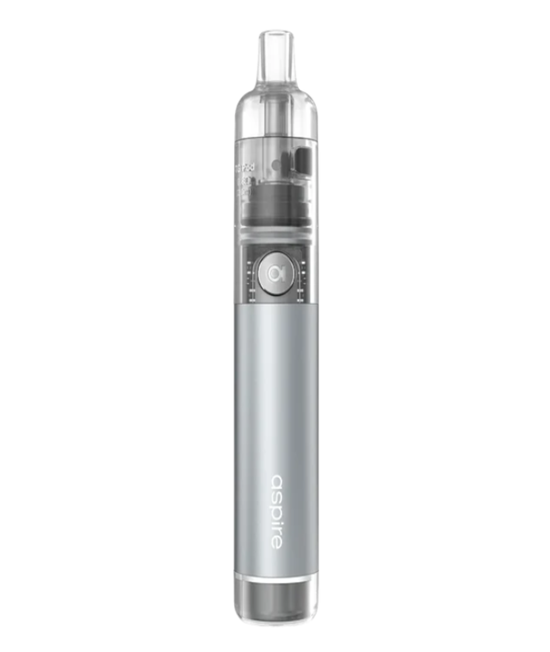 An Aspire Cyber G Kit with a clear tank, metallic body, and digital display, now featuring Dual Activation.
