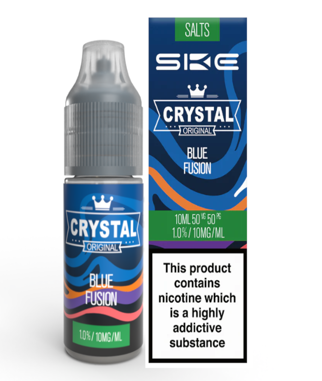 Crystal Ske Nic Salts Blue Fusion - 10ml
