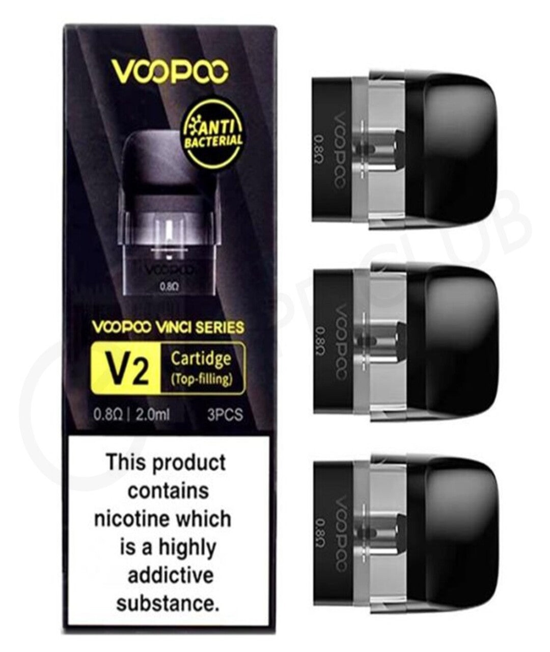 Voopoo Vinci V2 Replacement Pods - 3 Pack