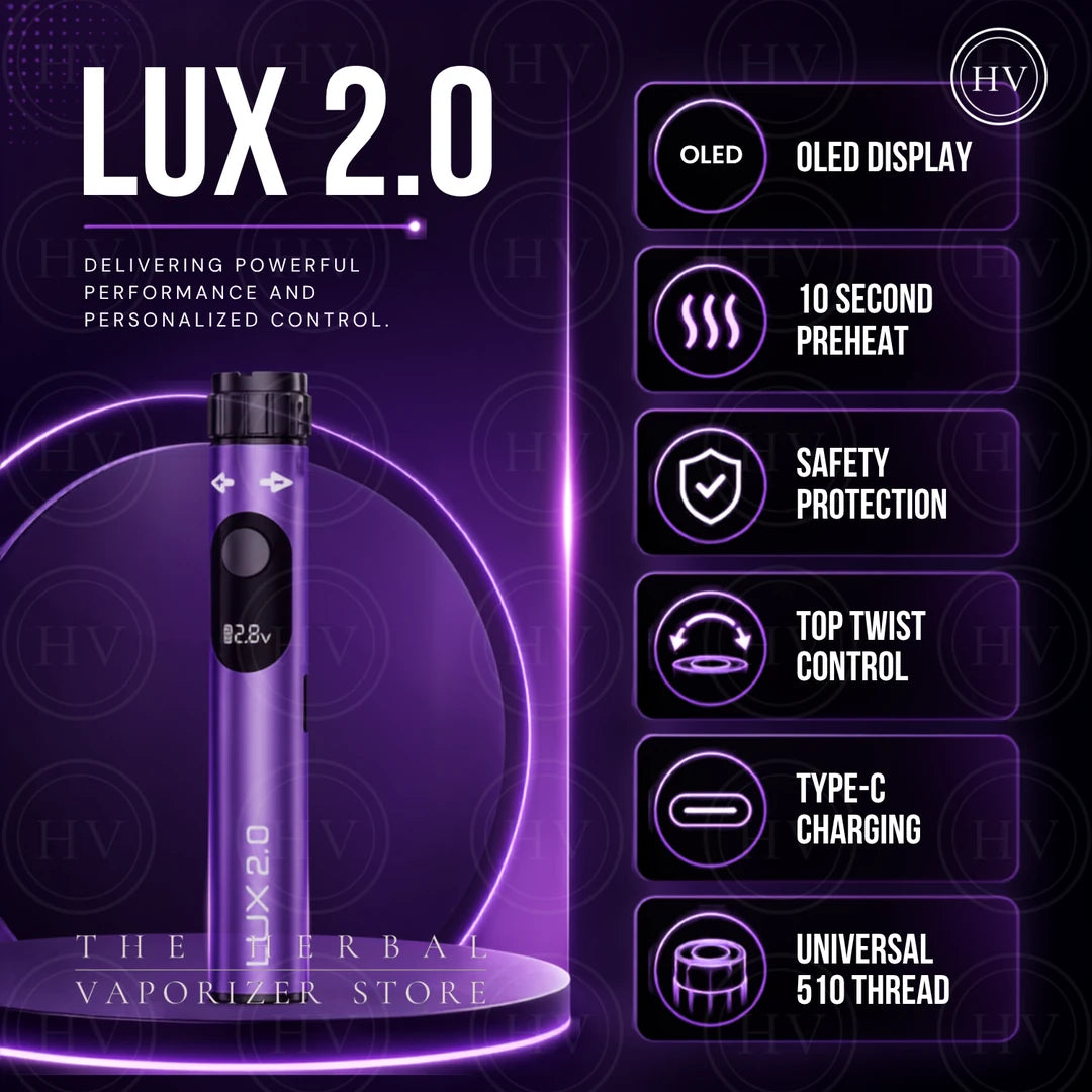 Yocan Lux 2.0 510 Pen Battery - SI-1