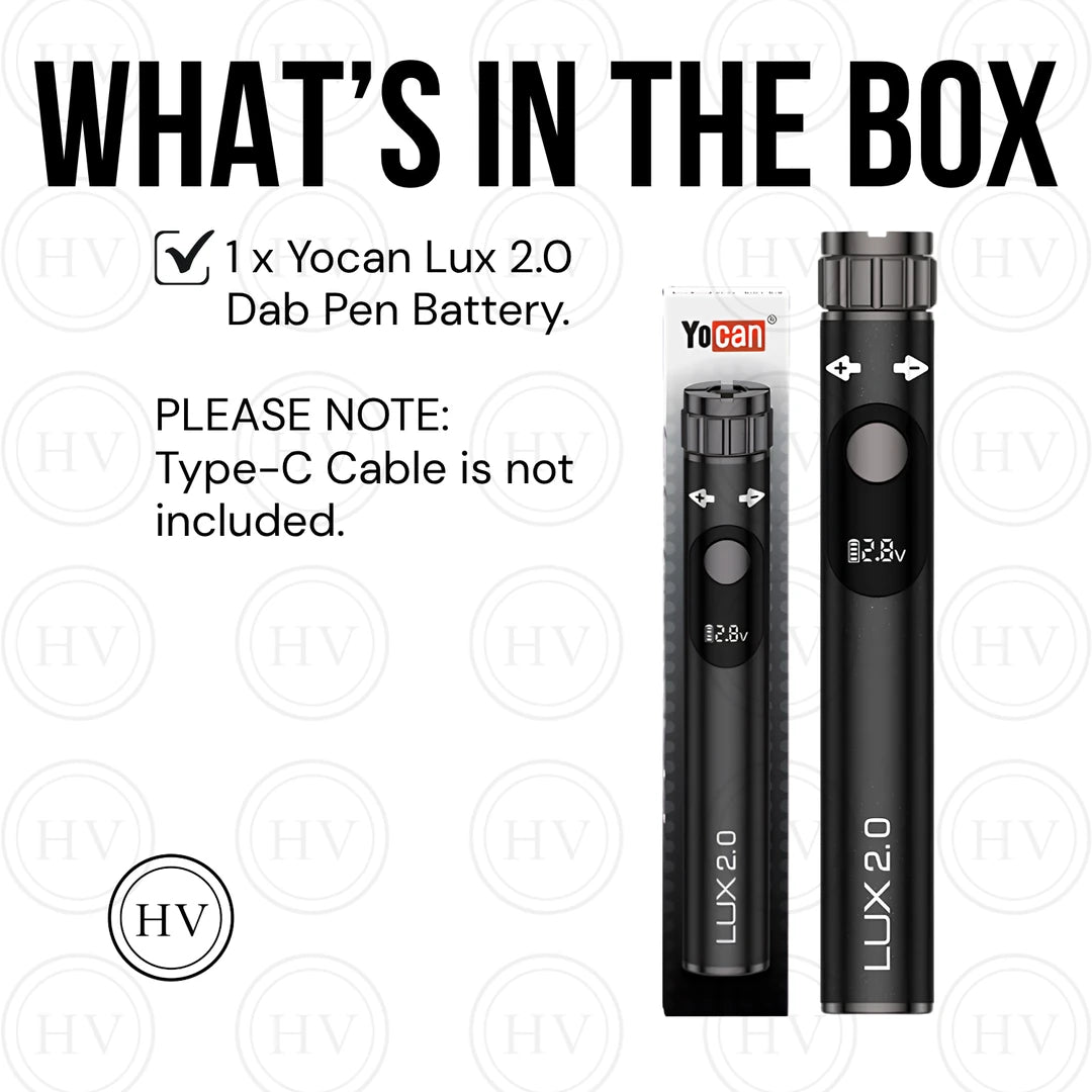 Yocan Lux 2.0 510 Pen Battery - SI-2