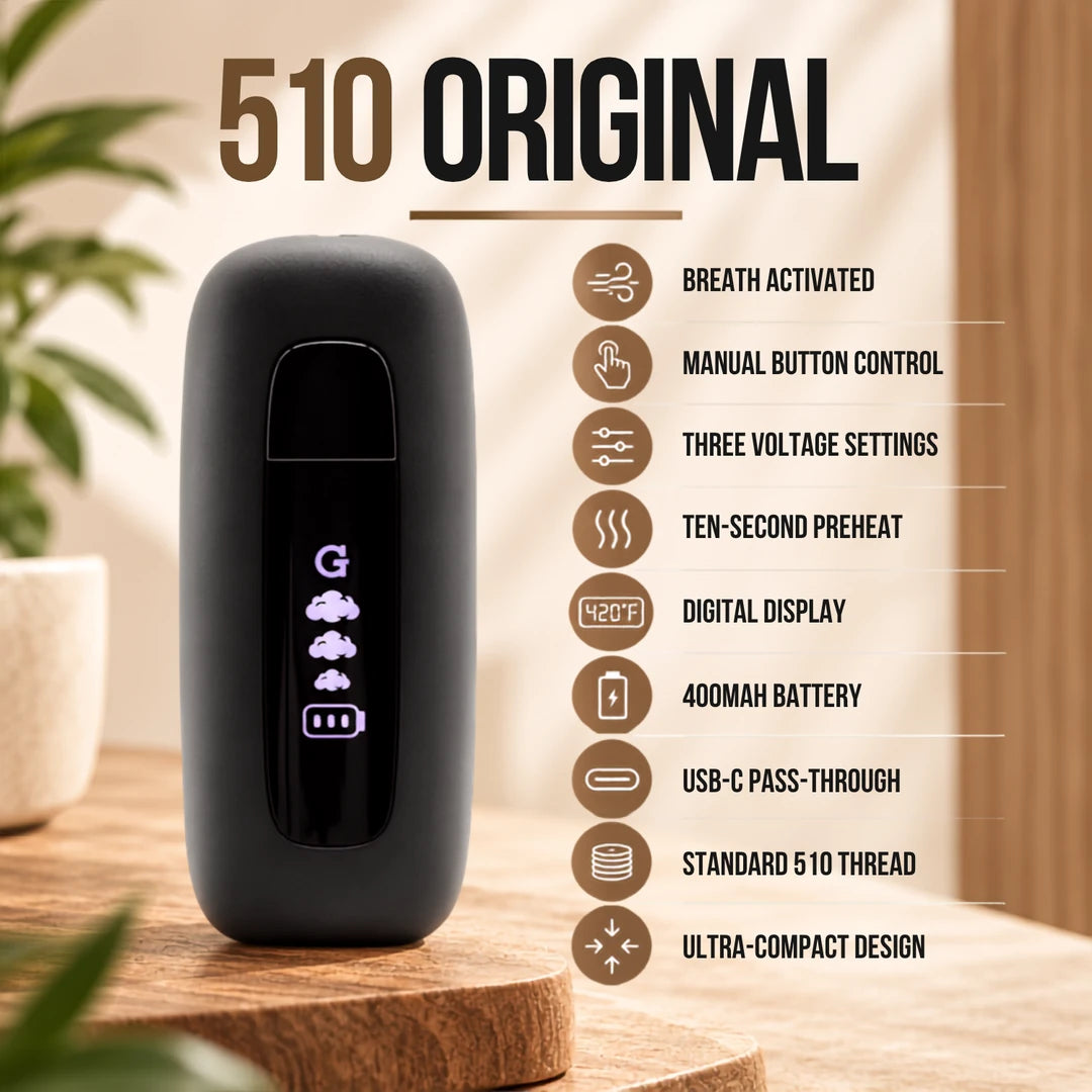 G Pen 510 Original Battery - SI-1