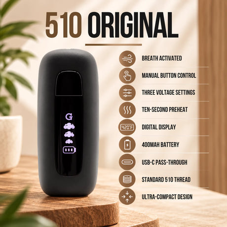G Pen 510 Original Battery - SI-1