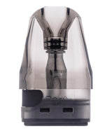 A close-up image of a Oxva Xlim V2 Pods - 3 Pack replacement cartridge with visible internal coils and branding on the front.