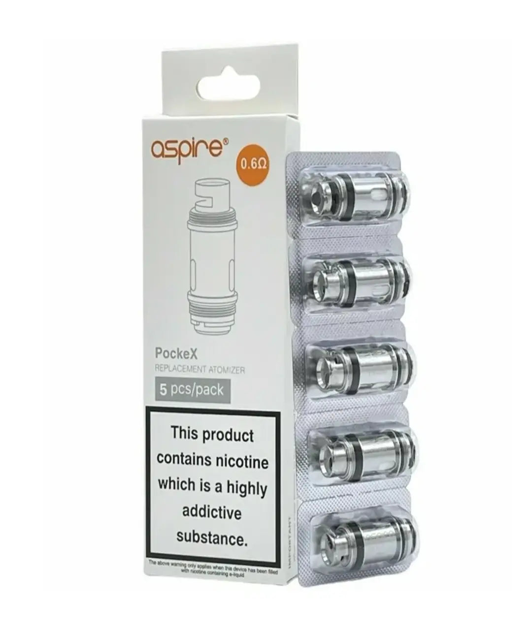 Aspire Pockex Coils - 5 Pack